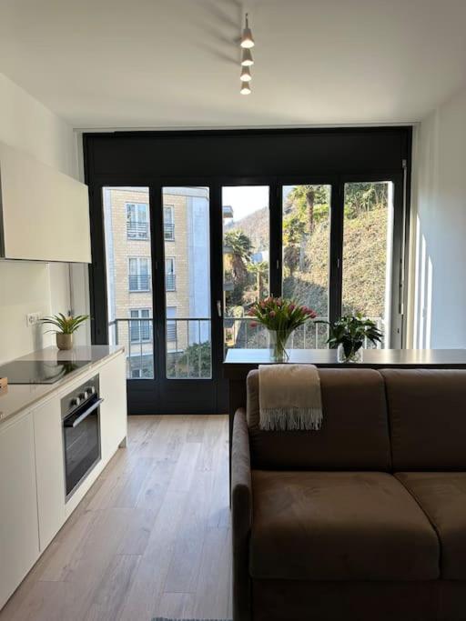 Ferienwohnung Riva 13 Lugano Exterior foto